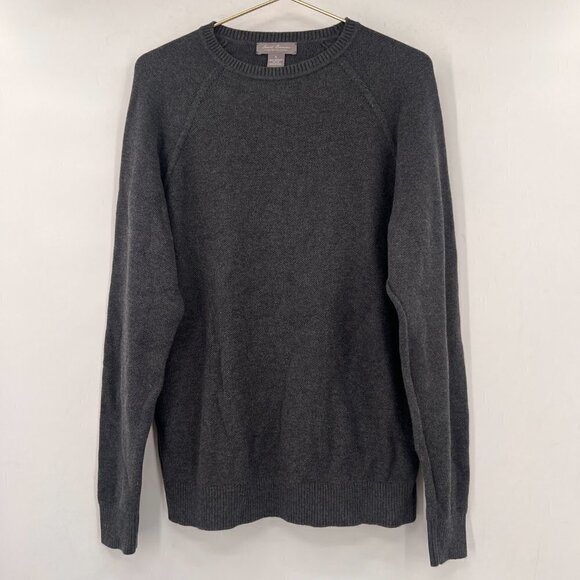 Daniel Cremieux Signature Collection Mens Gray Sweater - Picture 1 of 8
